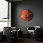 Planet Mars by Epic Portfolio (12"H x 0.2"W x 12"D)