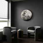 The Moon by Epic Portfolio (12"H x 0.2"W x 12"D)