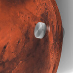 Planet Mars by Epic Portfolio (12"H x 0.2"W x 12"D)