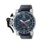 Graham Chronofighter Oversize Blue Automatic // 2OVGS.U06A.C117S // Store Display