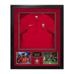 Bruno Fernandes // Manchester United // Autographed Jersey + Framed