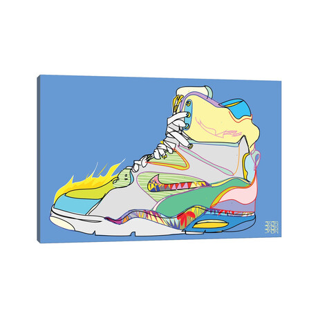 Nike Air Command Forces (Billy Ho's) // TECHNODROME1 (12"H x 18"W x 1.5"D)