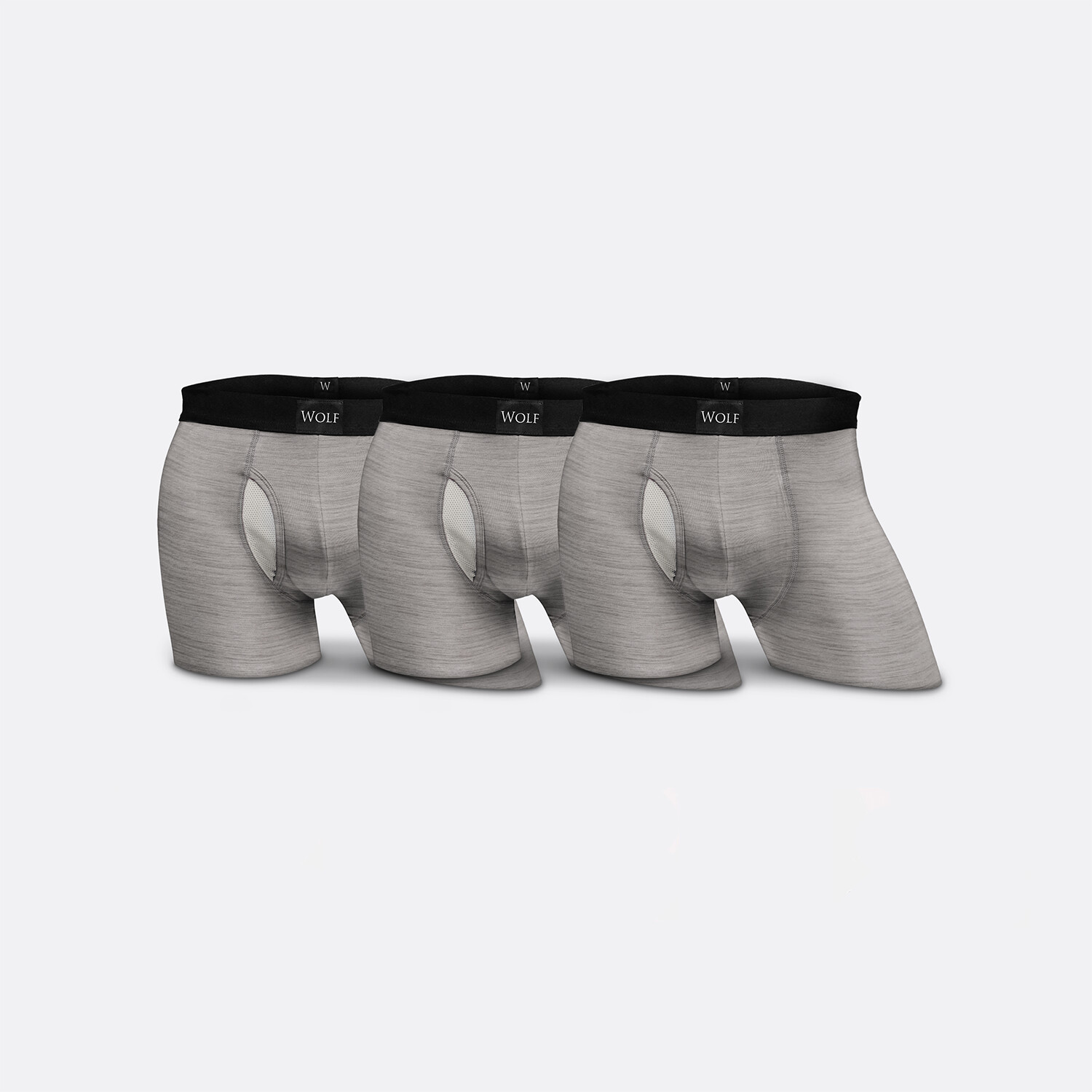 Luxe Boxer Brief // Part Time Bundle // 3 Pack // Gray (S) - Wolf Clothing  Co. Luxe Boxer Briefs - Touch of Modern