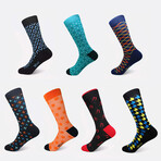 7 Pack Socks // Seville + Stingray + Marquise + Aspen + Trinity + Sparrow + Power