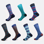 7 Pack Scks // Ripple + Roxbury + Nexus + Aztec + Trinity + Stingray + Aspen