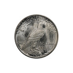 1922-D Peace Silver Dollar // PCGS Certified MS65 // Deluxe Collector's Pouch