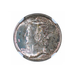 1940-D Mercury Dime // NGC & CAC Certified MS67FB // Deluxe Collector's Pouch