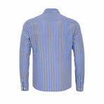 Consalvo Men's Shirt // Blue + Sax (Large)