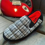 Malmoes Men's Loafers // Plaid Gray (Men's US 12)