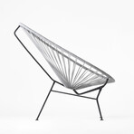 Acapulco Lounge Chair // Neutral (Blanco)