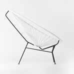Acapulco Lounge Chair // Neutral (Blanco)