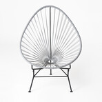 Acapulco Lounge Chair // Neutral (Blanco)