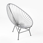 Acapulco Lounge Chair // Neutral (Blanco)