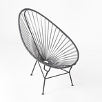 Acapulco Lounge Chair // Neutral (Blanco)