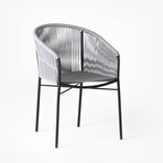 Anais Dining Chair // Neutral (Blanco)