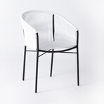 Anais Dining Chair // Neutral (Blanco)
