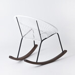 Ixtapa Rocking Chair // Neutral (Blanco)