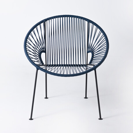 Ixtapa Lounge Chair // Neutral (Blanco)