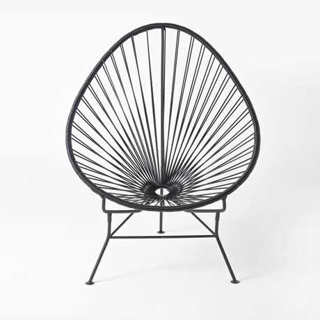 Acapulco Lounge Chair // Neutral (Blanco)