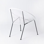 Ixtapa Lounge Chair // Neutral (Blanco)