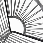 Ixtapa Lounge Chair // Neutral (Blanco)