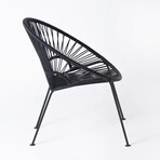 Ixtapa Lounge Chair // Neutral (Blanco)