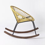 Ixtapa Rocking Chair // Neutral (Blanco)