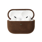 Alcantara AirPods Pro Case // Brown (Gen 1)