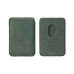 Alcantara MagSafe Cardholder // Forest Green