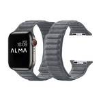 Alcantara Apple Watch Magnetic Bands // Gray (38/40/41mm)