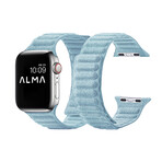 Alcantara Apple Watch Magnetic Bands // Baby Blue (38/40/41mm)