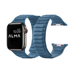 Alcantara Apple Watch Magnetic Bands // Navy Blue (38/40/41mm)