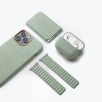 Alcantara Apple Watch Magnetic Bands // Mint (38/40/41mm)