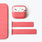 Alcantara Apple Watch Magnetic Bands // Pink (38/40/41mm)