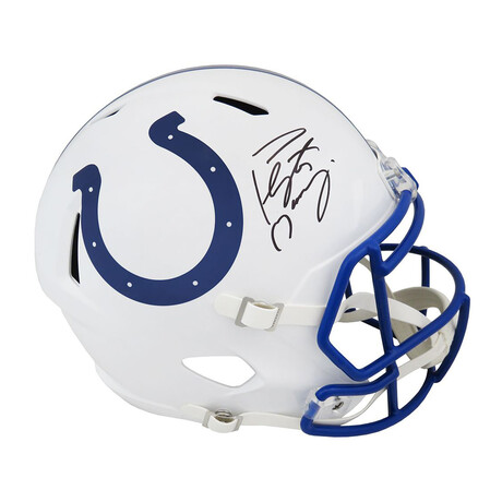Peyton Manning // Indianapolis Colts // Signed Riddell Full Size Speed Replica Helmet