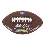Austin Ekeler // Los Angeles Chargers // Signed Wilson Brown Logo NFL Football