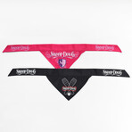 Deluxe Pet Bandana Set Of 2 // Boss Lady & Mic Drop (XS)