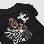 Deluxe Pet T-Shirt // Throw Dogg A Bone (XS)