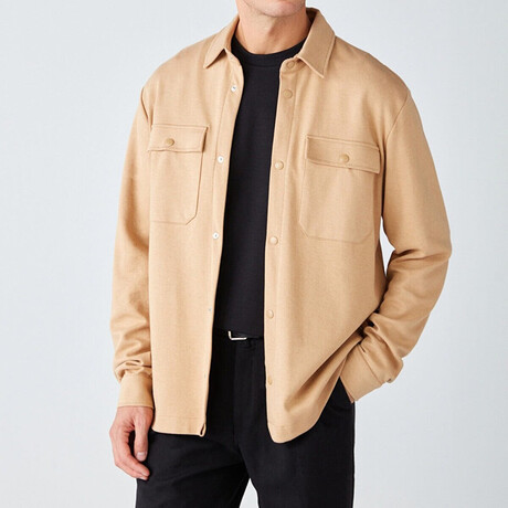 Interlog Shirt // Beige (S)