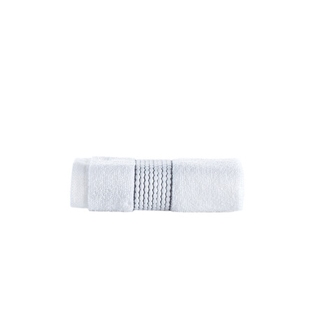 Brooks Brothers Rope Stripe Border // Washcloth (Sea Glass)