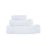 Brooks Brothers Solid Signature // 3 Piece Towel Set (Silver)