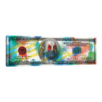 Hundred Dollar Bill - Spray Paint by 5by5collective (16"H x 48"W x 0.75"D)