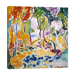 Landscape near Collioure (Study for Le Bonheur de Vivre), 1905 by Henri Matisse (18"H x 18"W x 0.75"D)