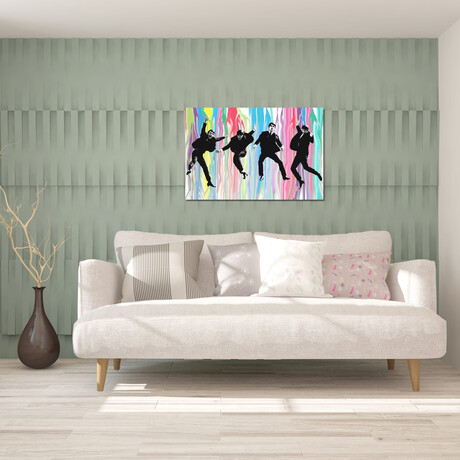 Beatles Jump by Gary Hogben (18"H x 26"W x 0.75"D)