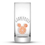 Disney Mickey Mouse Citrus Tall Drinking Glass // 14.2 oz // Set of 4