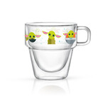 Star Wars™ Awake Child Band Double Walled Glass Mugs // 11.5 oz // Set of 4