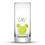 Disney Mickey Mouse Citrus Tall Drinking Glass // 14.2 oz // Set of 4