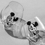 Disney Mickey Mouse Constructive Stemless Wine Glass // 15 oz // Set of 4