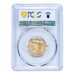 1909-D $2.5 Gold Indian Quarter Eagle // PCGS & CAC Certified MS63 // Wood Presentation Box
