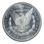 1880-S Morgan SilverDollar // PCGS Certified MS64 Proof Like // Deluxe Collector's Pouch